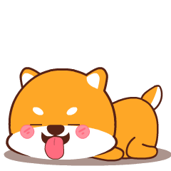 Baby Shiba Inu 6 : Animated Stickers