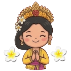 Bali Girl Daily Stickers
