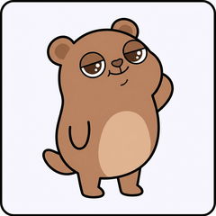 短尾矮袋鼠的漸變表情 ♪ AG 1