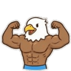 Provocative Bird Series - Bodybuilder 2