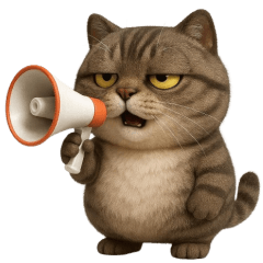 Tabby cat tuatung! (No text)