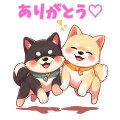 Adorable Shiba Inu stickers1203