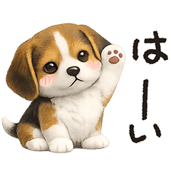 Small Beagle 3D
