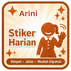 Arini Name Stickers