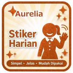 Aurelia Name Stickers