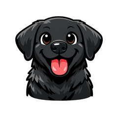 Daily Life of Black Labrador