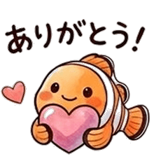 Clownfish Sticker Cute