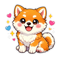 Fluffy Akita Inu: Daily Life