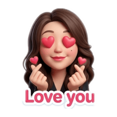 姵璇問候貼圖安心哈囉