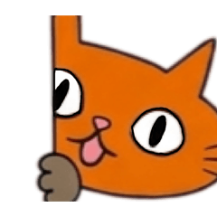 Fat orange cat mawmaw