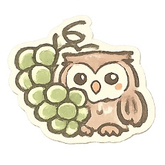 Soft Days with Owl & Muscat Grapes