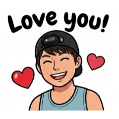 Runner's Daily Life Sticker Collection