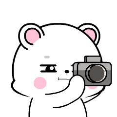 Lovely White Bear 17 : Animated