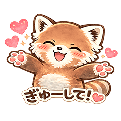 A Slightly Clumsy Red Panda