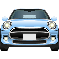 かわいい欧州車と移動 - スカイブルー