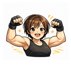 Kaya-chan's Everyday Fitness Stickers