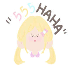 Little girl off cute