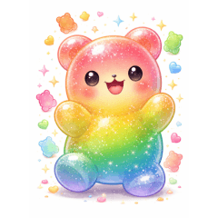 Kawaii Gummy Bear Life