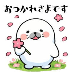 Surreal Spring Seal Stickers