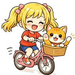 MiniLove&Sariri Sticker for everyday use