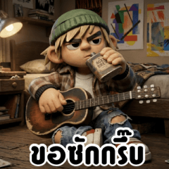 Bird, a cheerful musician.