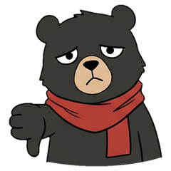 紅圍巾黑熊：超有戲日常