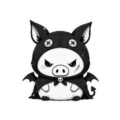 黑白_Pig