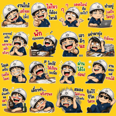 Engineer with a greasy face V1