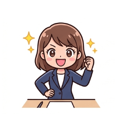 激勵振奮上班中的女子