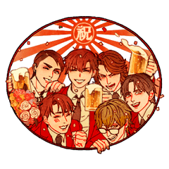 Nihon Danshi Line Stickers Line Store Nihon Danshi Line Stickers Line Store