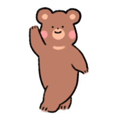 kumamaru's daily stickers