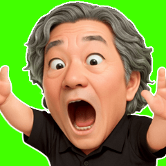 Hase-oyaji's emotions