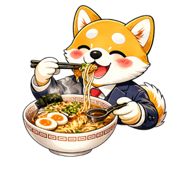 Hachi the Shiba Inu:The Solitary Gourmet
