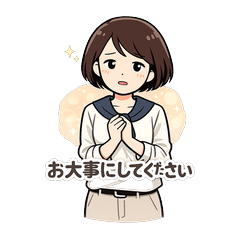 Mio the Gentle Senior: Daily Polite