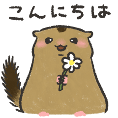 Heartwarming Dormouse Greeting ver.