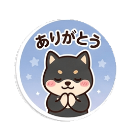 Kuroshibadog Stickers