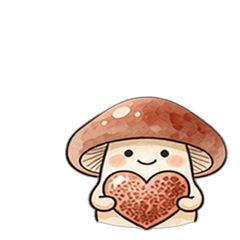 Mushroom heart