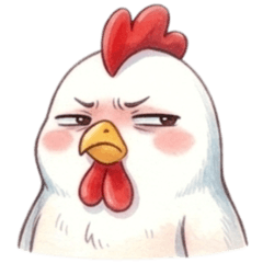 厭世小阿雞臭臉日常