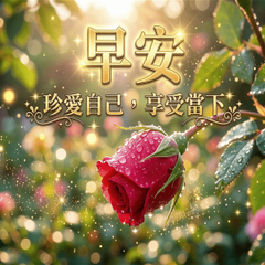 早安動態貼-花朵篇