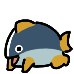 High-energy tuna anime Sticker
