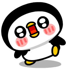 Patapata Moving Cute & Chill Penguin