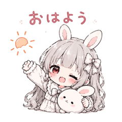 Laid-Back Bunny Girl [Soft Everyday]