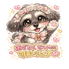 Naturally Cute Schnauzer