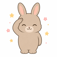 Petit Rabbit Daily Stickers (Boy)