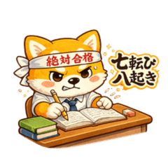 Hachi the Shiba Inu: Go, Exam Student!