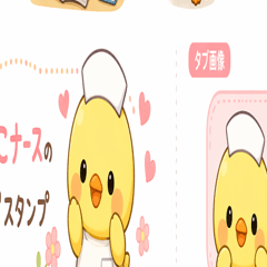 Chick Nurse Daily Stickers