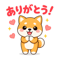 Daily Cute Shiba Inu Stickers!