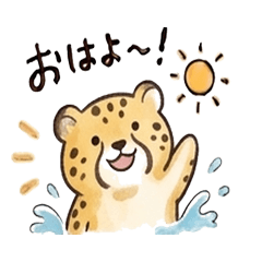 Hetauma Cheetah Stickers
