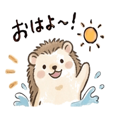 Hetauma Hedgehog Stickers