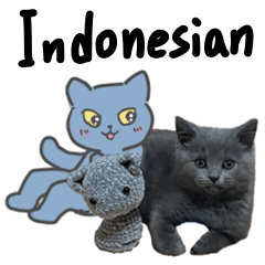Easy to send Loki stickers in Indonesian
